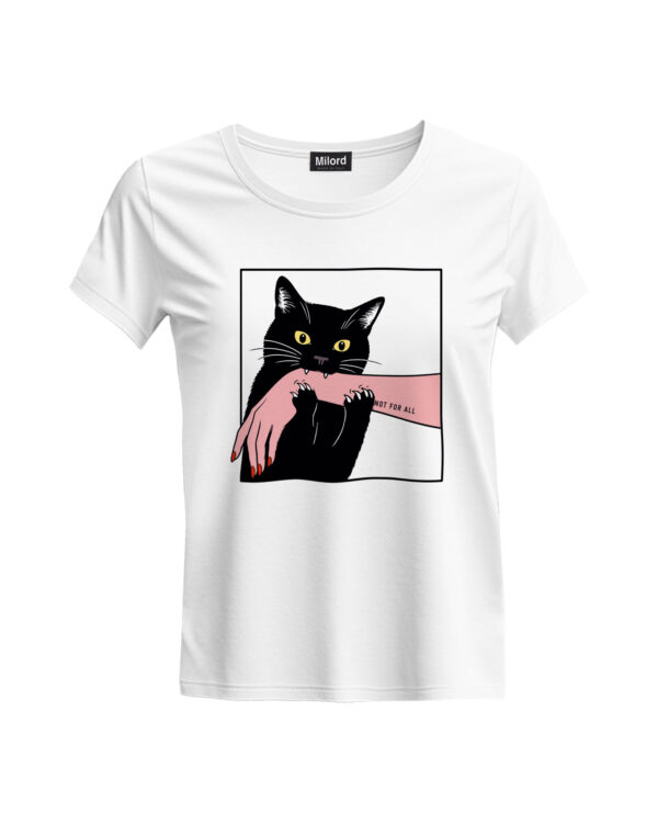 T-shirt THE BLACK CAT (slim)