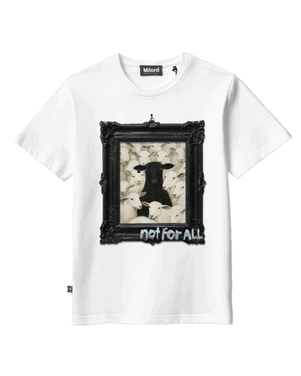 T-shirt THE BLACK SHEEP (pendaglio)