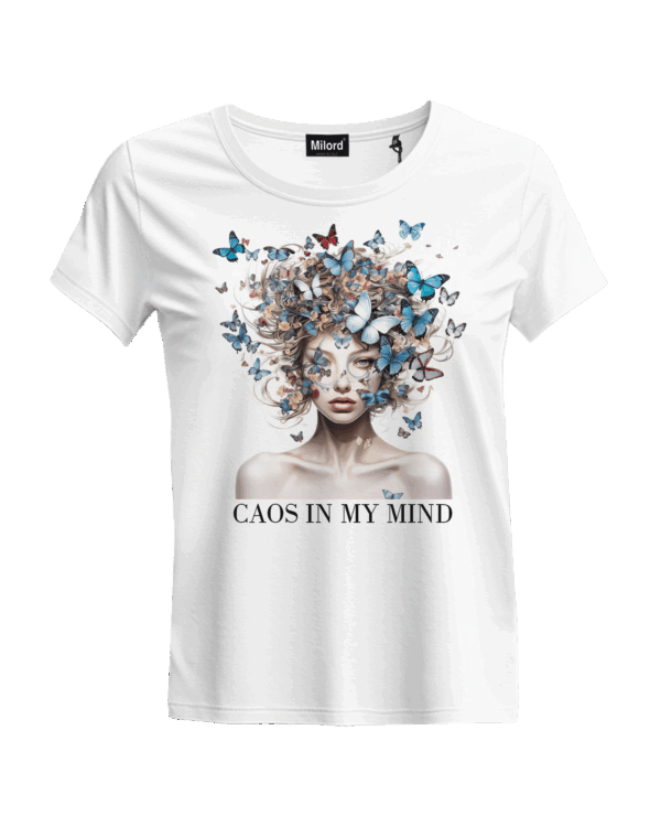 T-shirt CAOS IN MY MIND (slim)