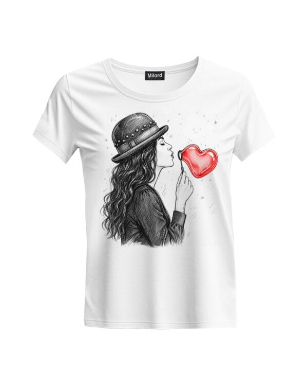 T-shirt BUBBLE LOVE (slim)