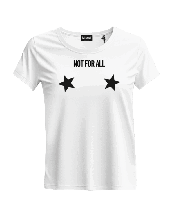 T-shirt NOT FOR ALL STAR (slim)