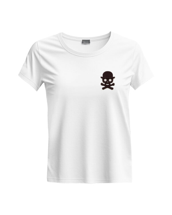 T-shirt PATCH SKULL (WH) slim