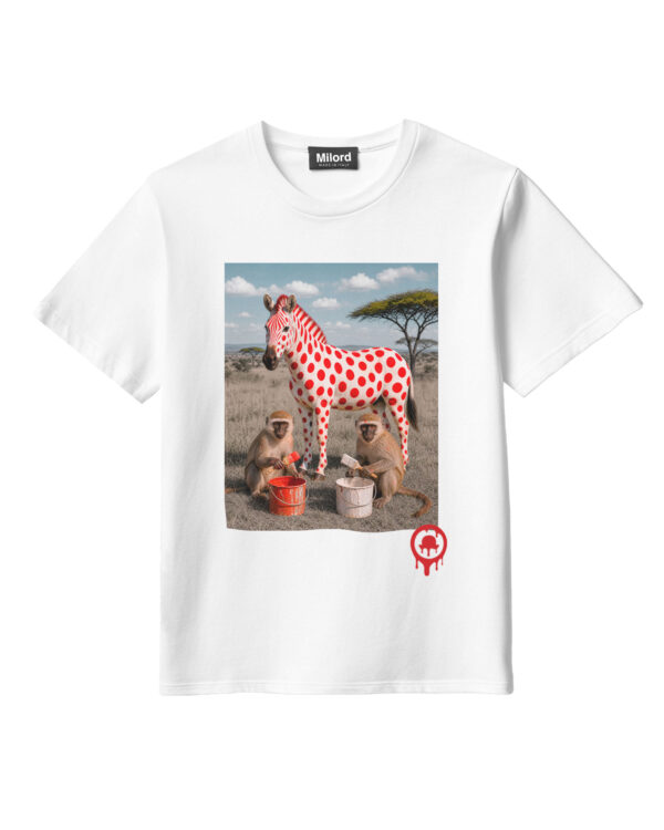T-shirt ZEBRA A POIS